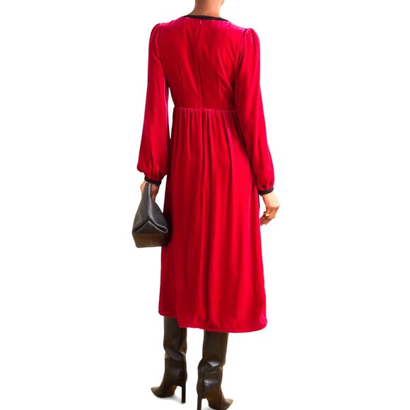 Saloni Crew Neck Midi Length Dress Size: XS/S |  UK6 NEW - Picture 6 of 7